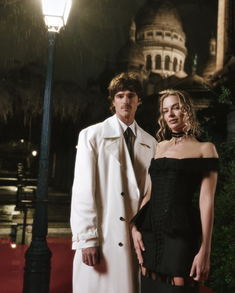 Shooting Jacob Elordi et Margot Robbie pour Hurlevent